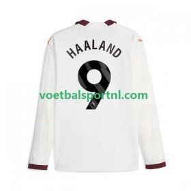 Manchester City Erling Haaland 9 Uit Shirt 2023-24 L/S